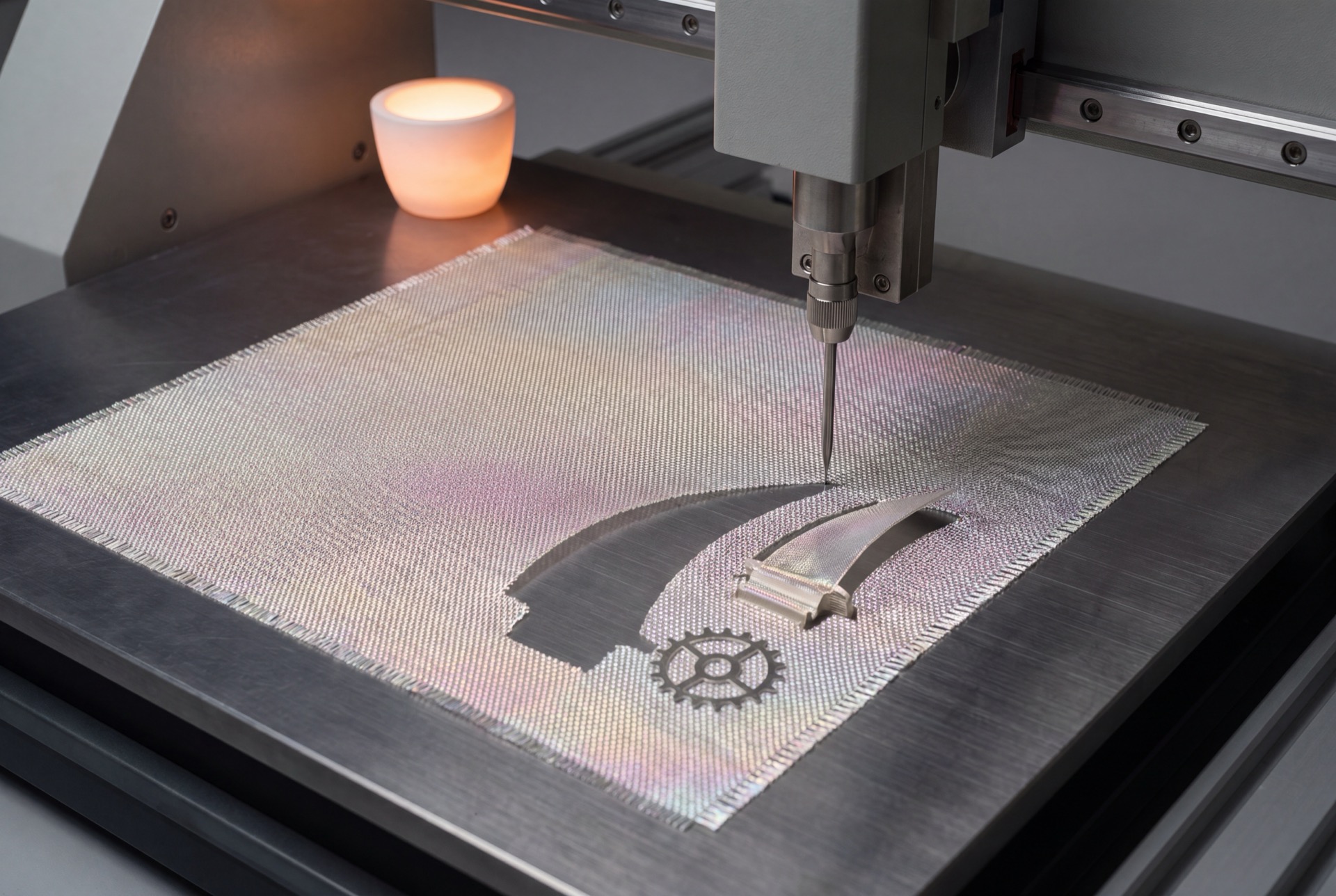Cut to the software’s pattern: a turbine blade, a watch component.