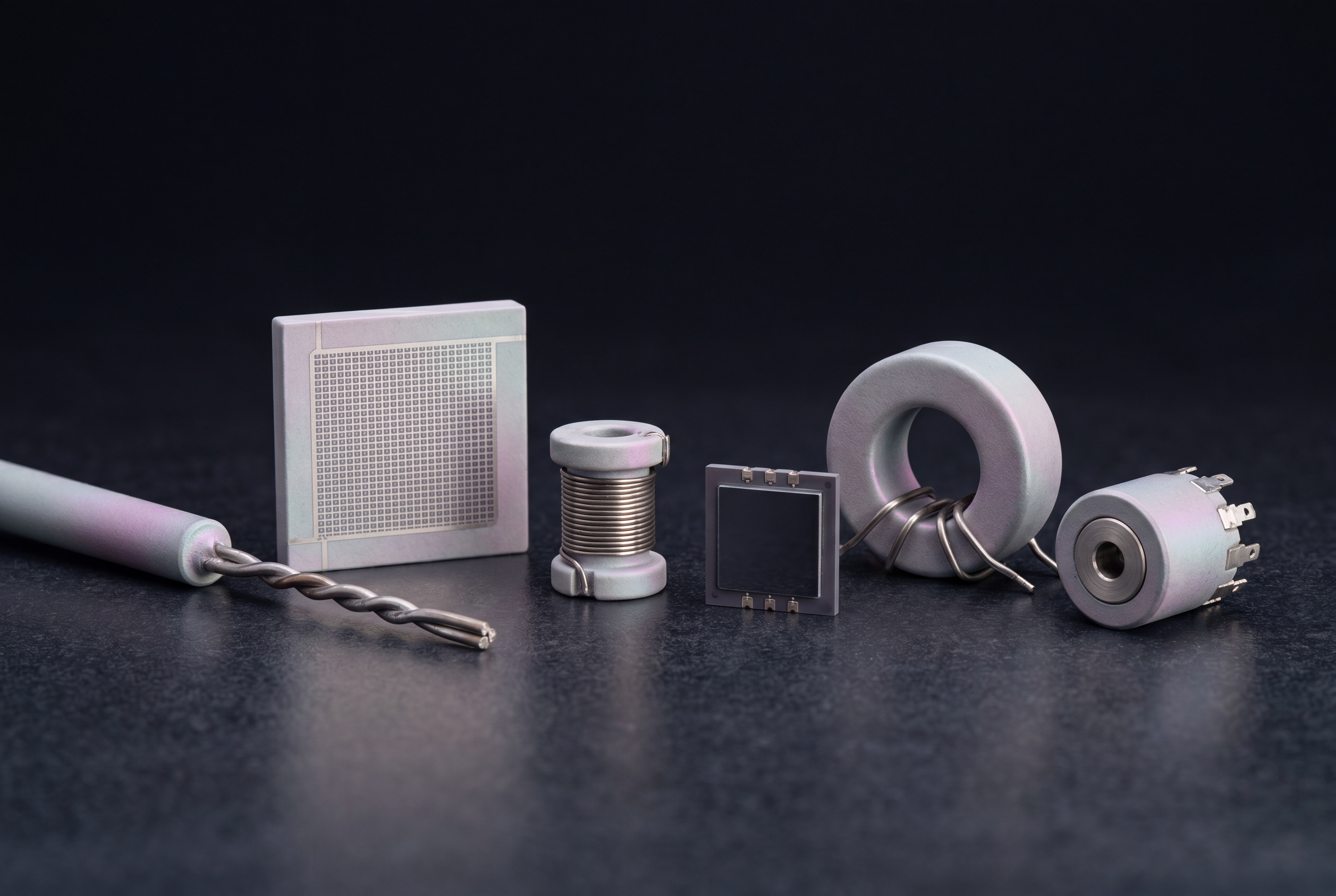 Non-silicon sensors — thermocouples, thermopile, RTD, TiO₂, synchro.